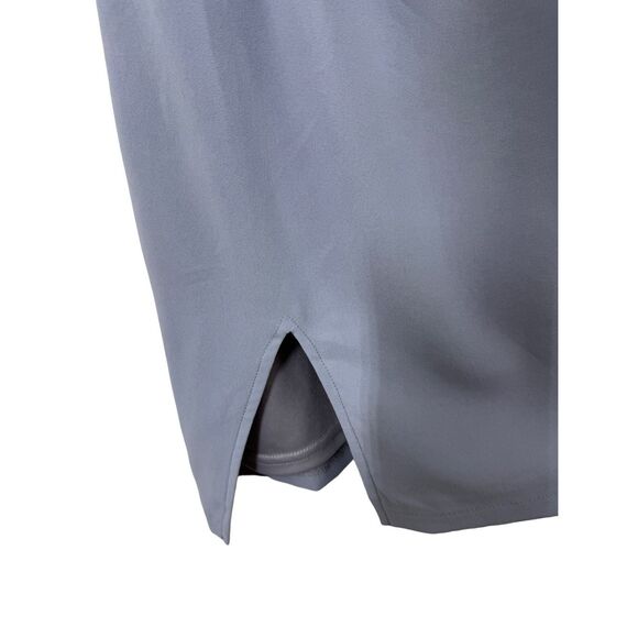 NWT Superdown Jenna One Shoulder Blue Mini Dress Size S Slit Party Cocktail - Picture 13 of 16